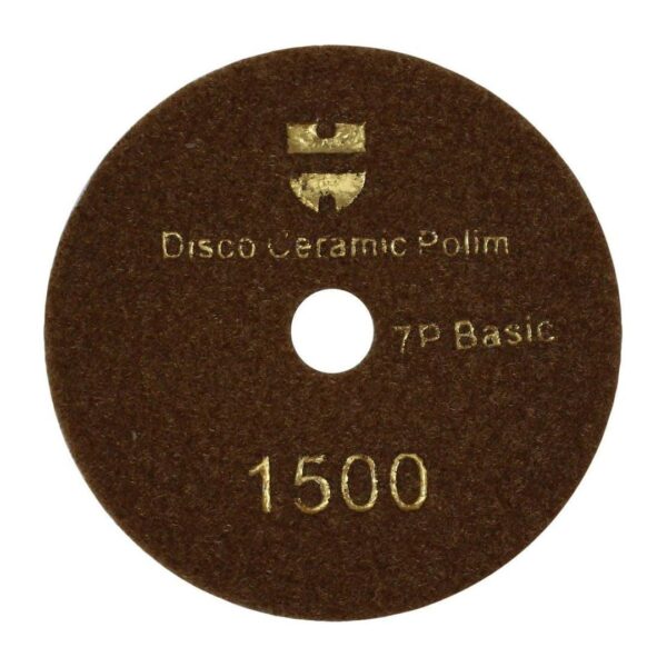DISCO DE PULIR MARMOL 4” G 1500 BASIC