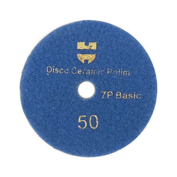 DISCO DE PULIR MARMOL 4” G 50 BASIC